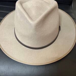 WILL+BEAR Beige Felt Hat